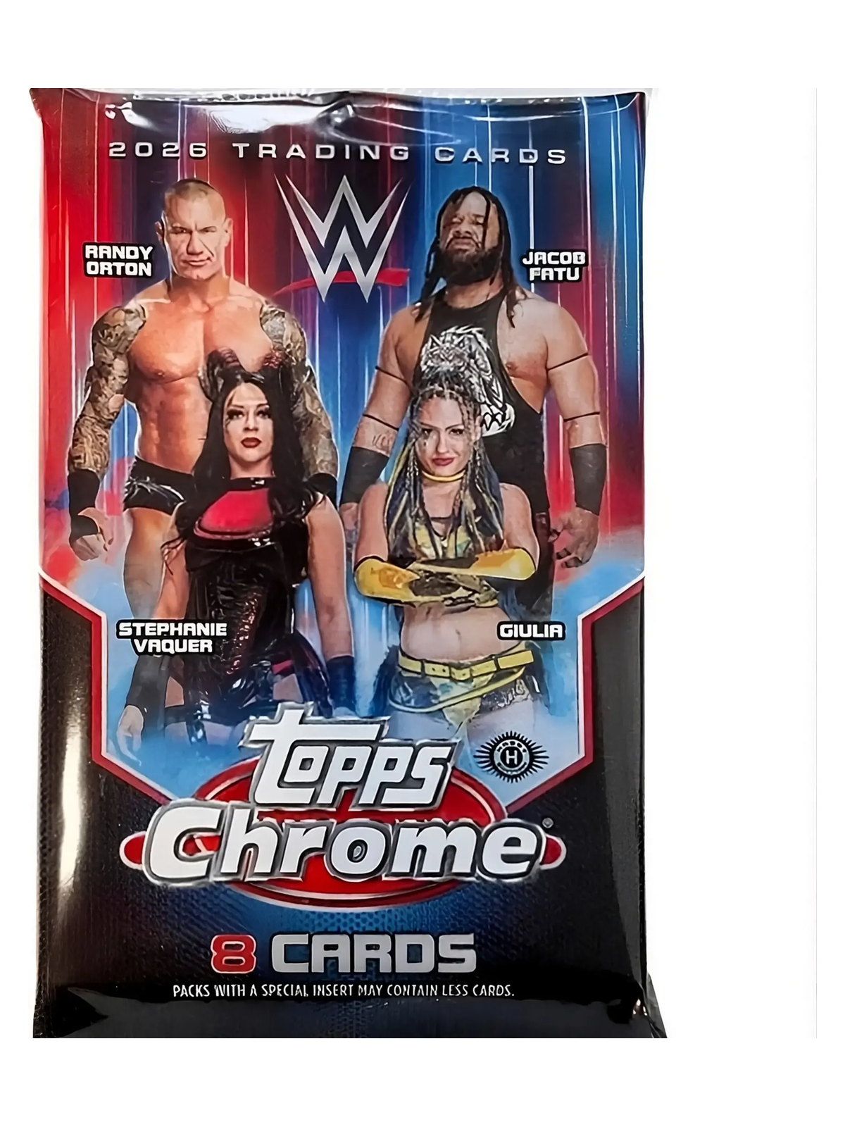 WWE 2026 Topps Chrome Mega Box Single Pack