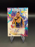 Pete Dunne 2025 WWE Topps Exalted Aqua Ambient Autograph /99