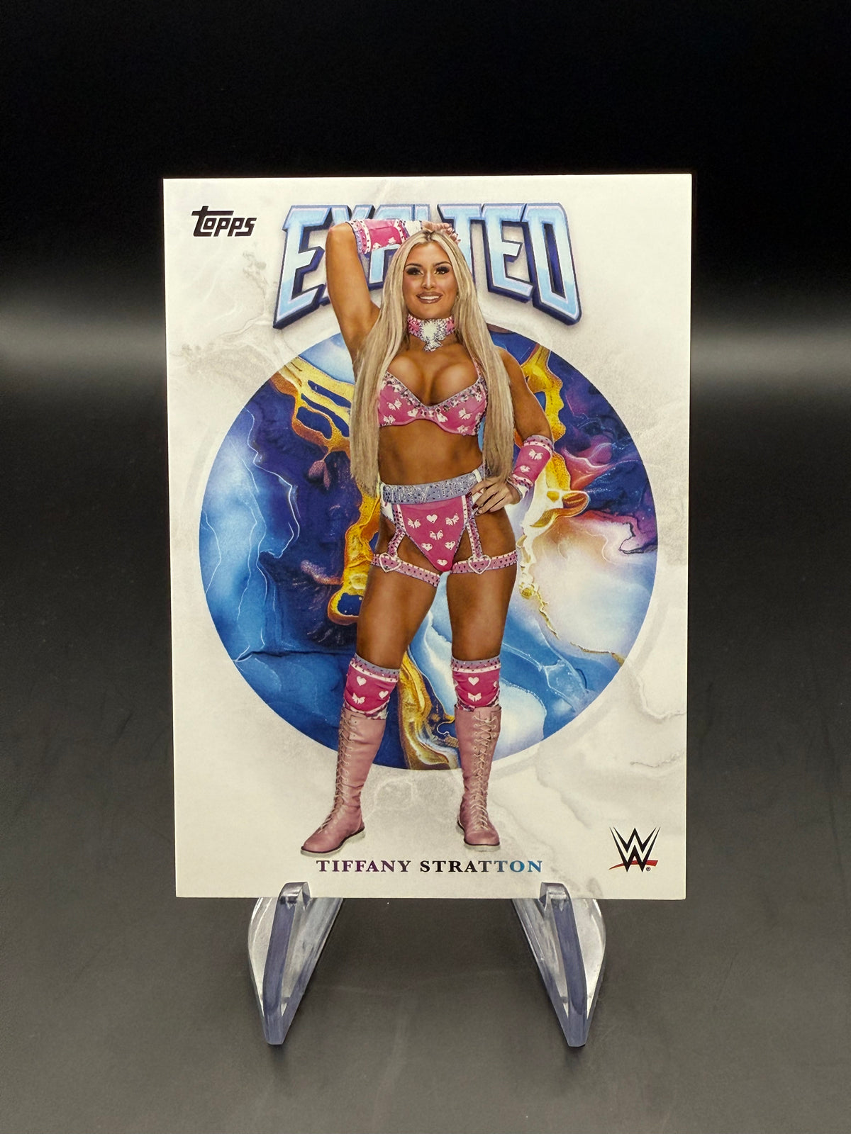 Tiffany Stratton 2025 WWE Topps Exalted Base Card