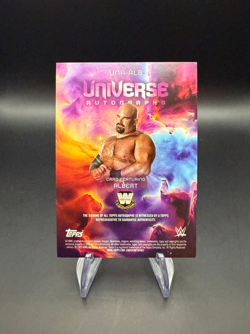 Albert 2025 WWE Topps Universe Autograph