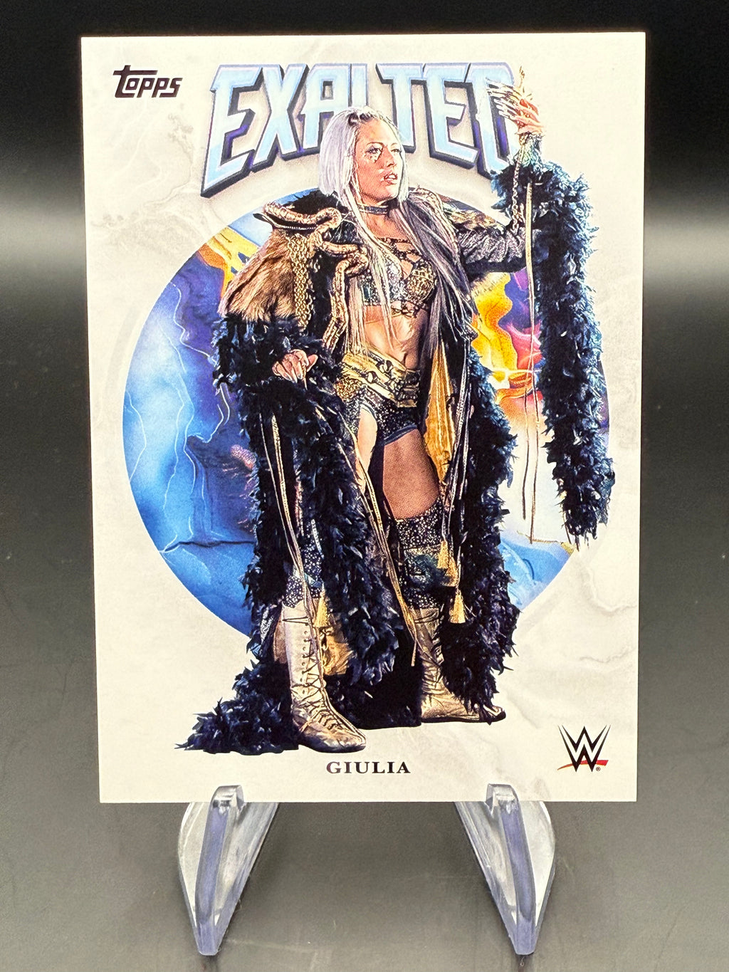 Giulia 2025 WWE Topps Exalted Base Card