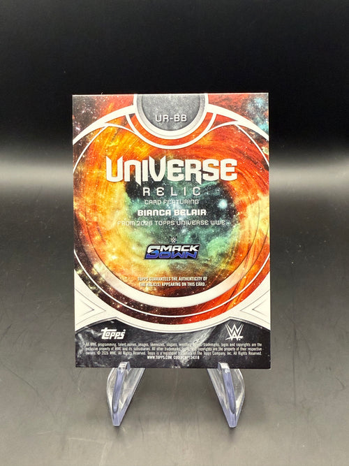 Bianca Belair 2026 WWE Topps Universe Relic