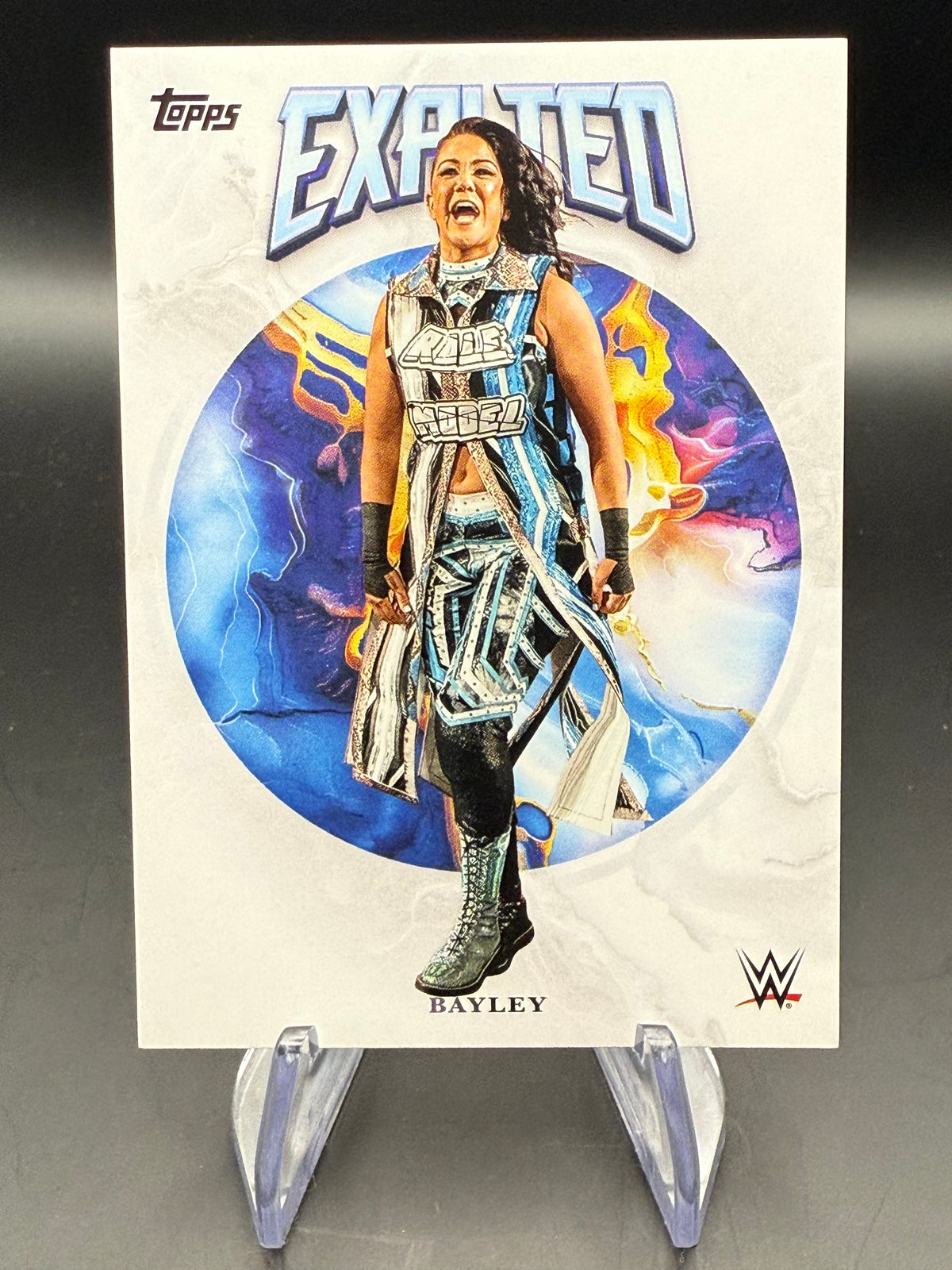 Bayley 2025 WWE Topps Exalted Base Card