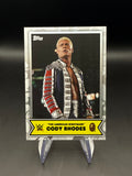 Cody Rhodes 2025 Topps WWE x BAPE White Camo