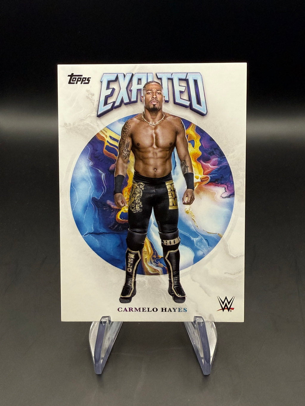 Carmelo Hayes 2025 WWE Topps Exalted Base Card