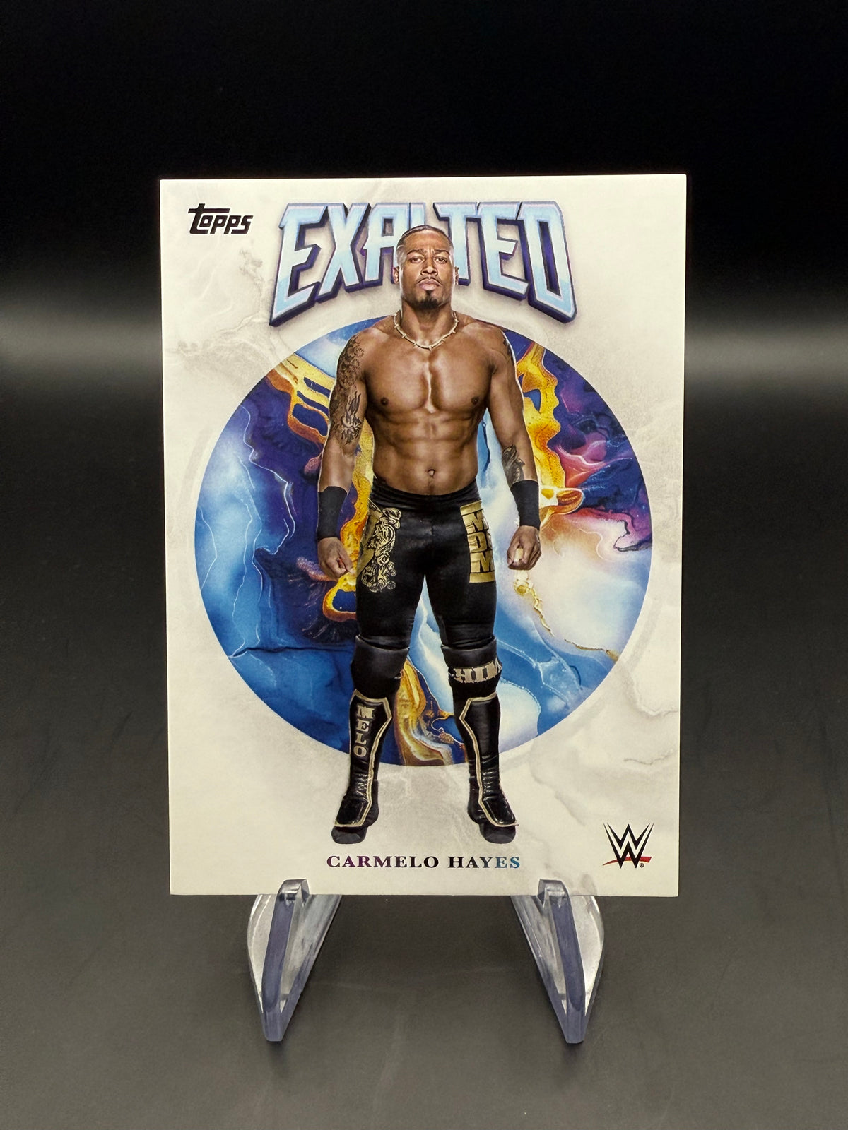 Carmelo Hayes 2025 WWE Topps Exalted Base Card