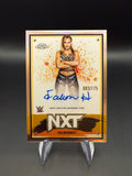 Fallon Henley 2025 WWE Topps Chrome Refractor NXT Autograph /175