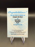 Kevin Owens 2025 WWE Topps Exalted Insignia Ink Autograph [REDEMPTION]