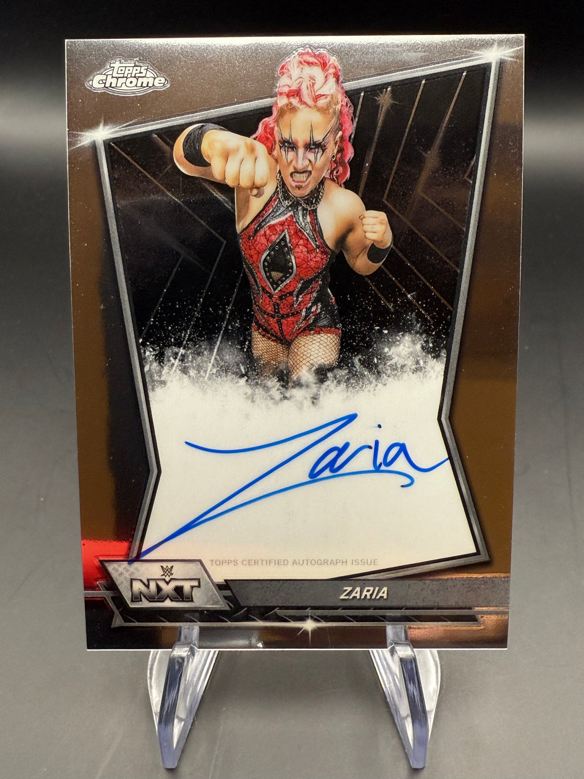 Zaria 2026 WWE Topps Chrome NXT Autograph