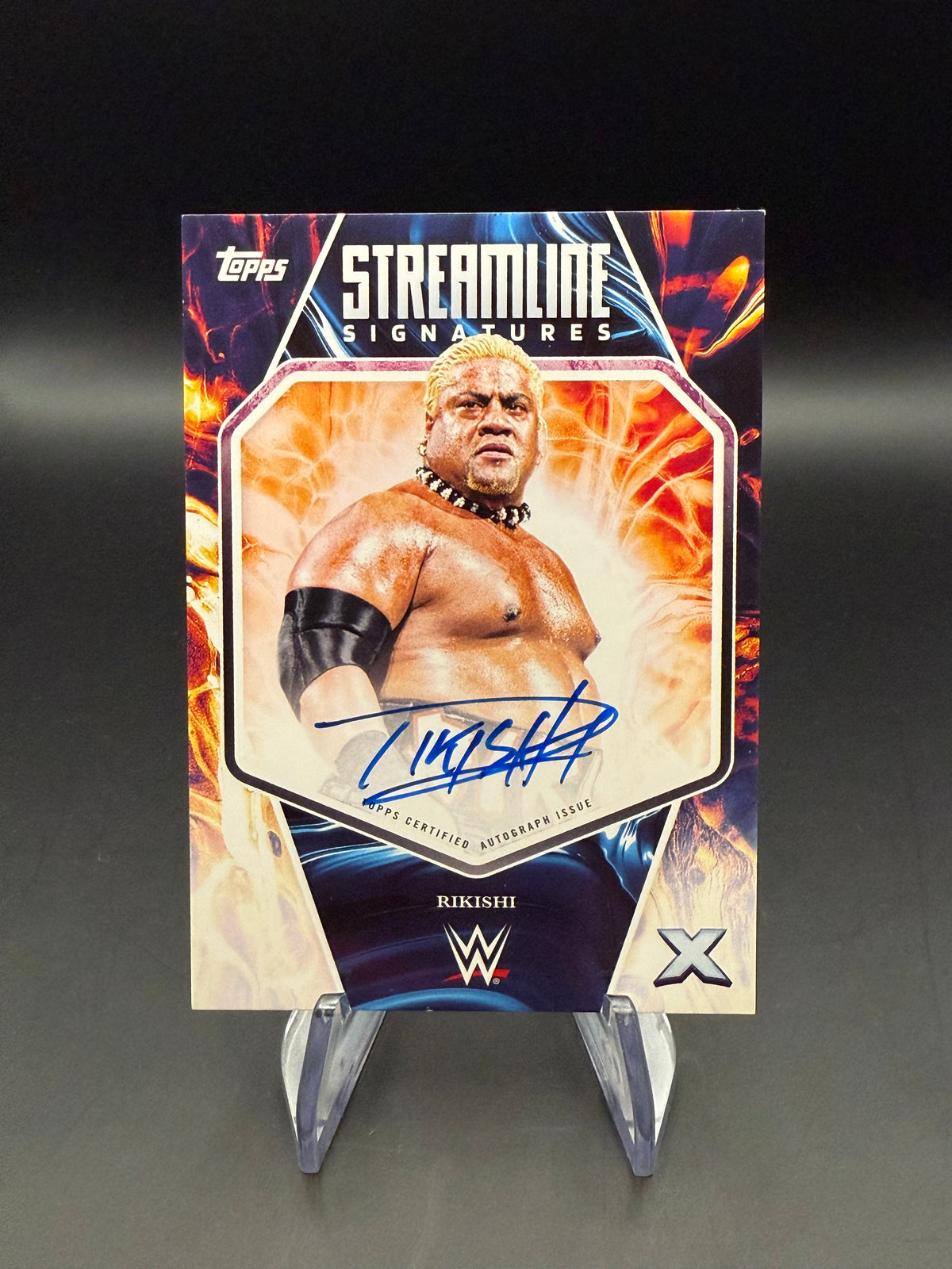 Rikishi 2025 WWE Topps Exalted Streamline Signatures Autograph