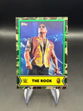 The Rock 2025 Topps WWE x BAPE Green Camo