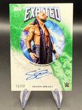 Shawn Spears 2025 WWE Topps Exalted Green Autograph /50