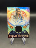 Giulia 2026 WWE Topps Universe Title Marks Relic Signatures Autograph