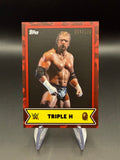Triple H 2025 Topps WWE x BAPE Red Camo /199