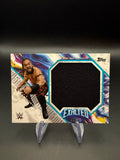 Jacob Fatu 2025 WWE Topps Exalted Mega Material Aqua Relic /99