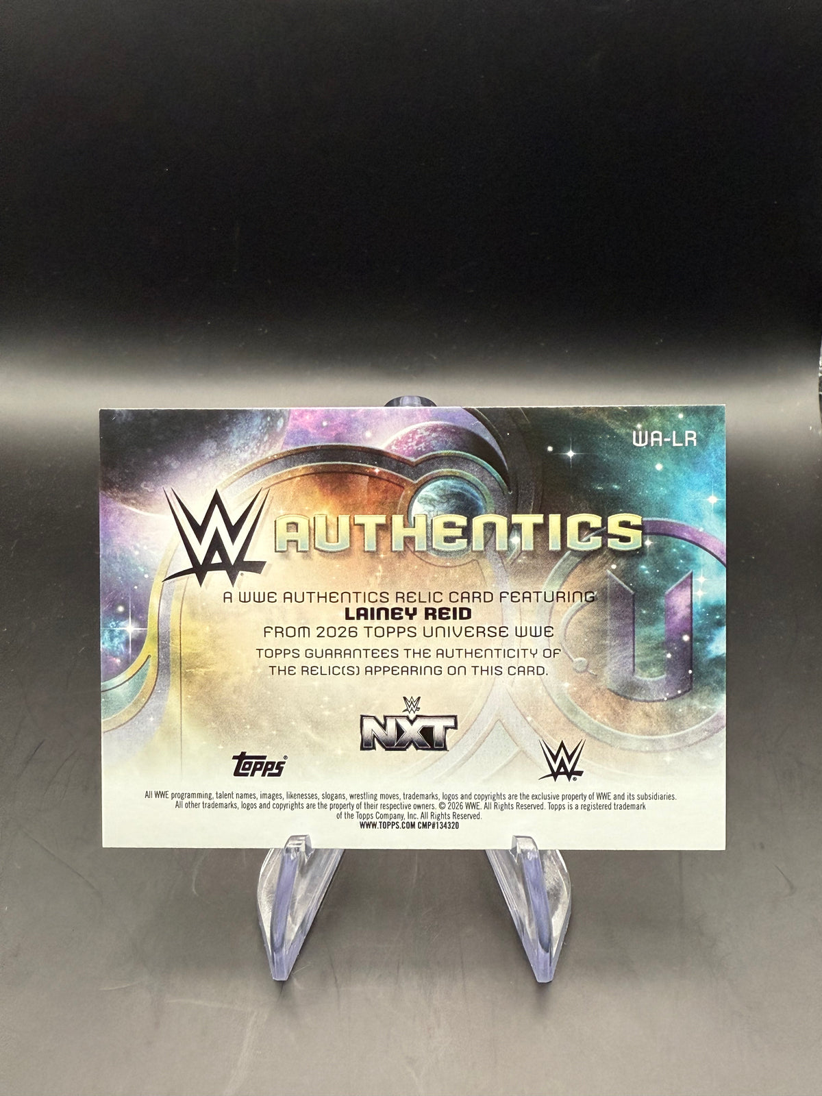 Lainey Reid 2026 WWE Topps Universe Rookie Card Relic