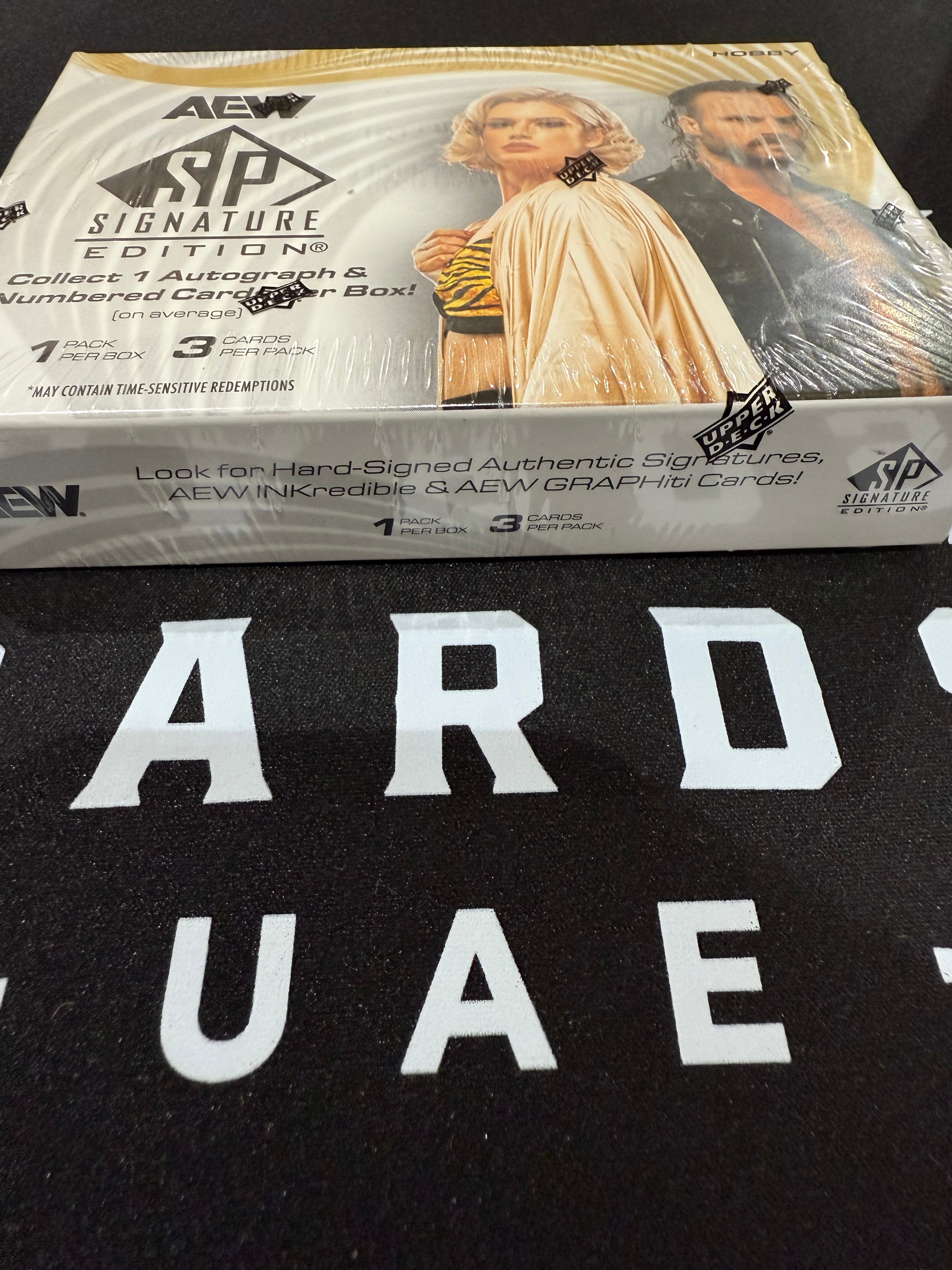 AEW 2025 Upper Deck SP Signature Edition Hobby Box