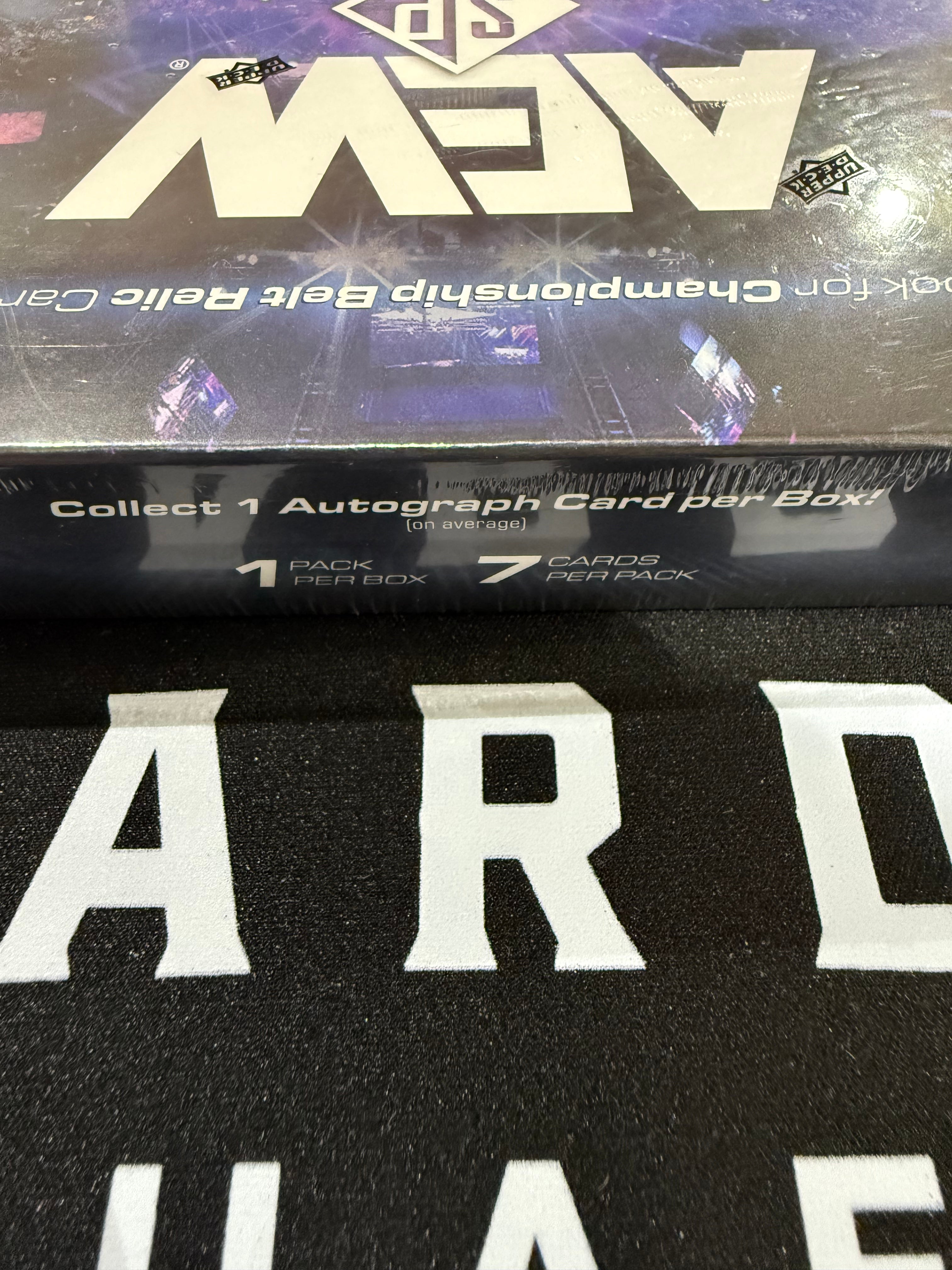 AEW 2025 Upper Deck SP Game Used Hobby Box