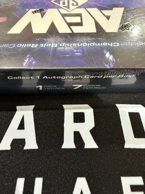 AEW 2025 Upper Deck SP Game Used Hobby Box