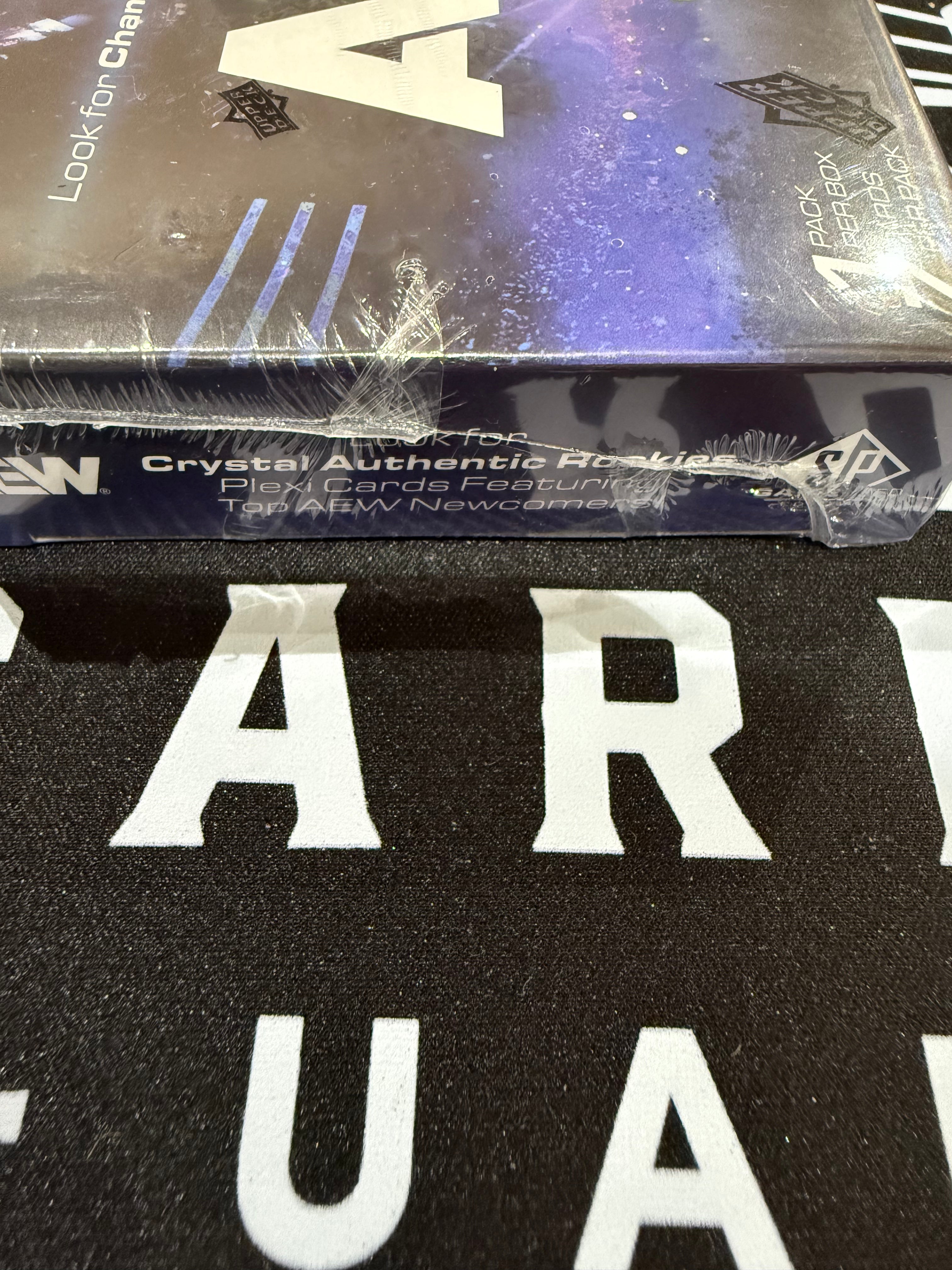 AEW 2025 Upper Deck SP Game Used Hobby Box