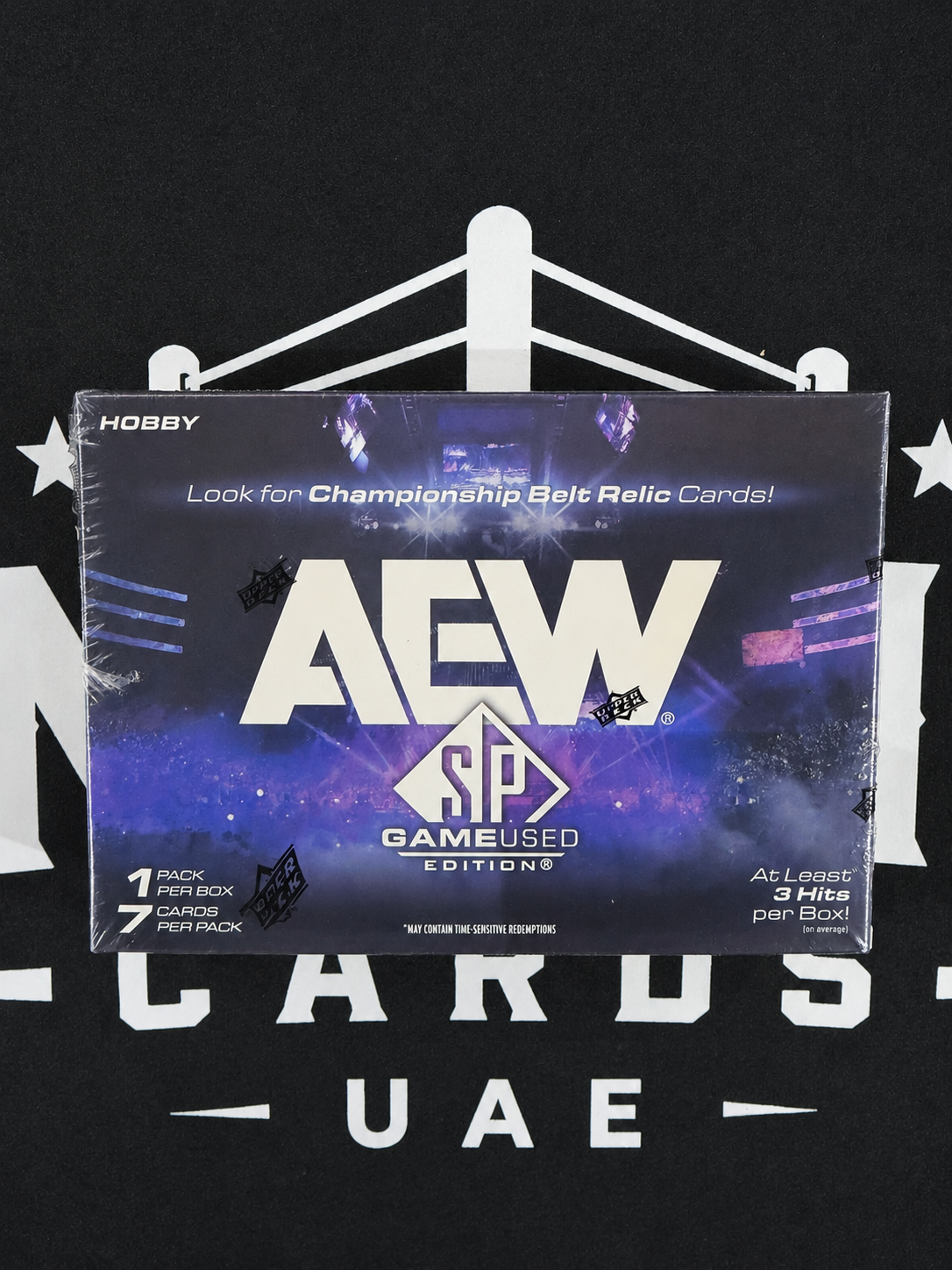 AEW 2025 Upper Deck SP Game Used Hobby Box