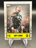 Jey Uso 2025 Topps WWE x BAPE White Camo
