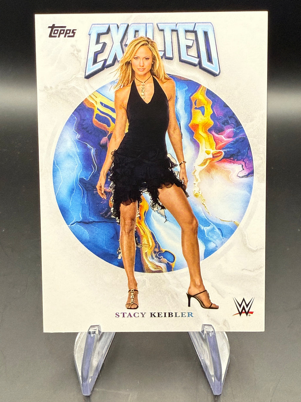 Stacy Keibler 2025 WWE Topps Exalted Base Card