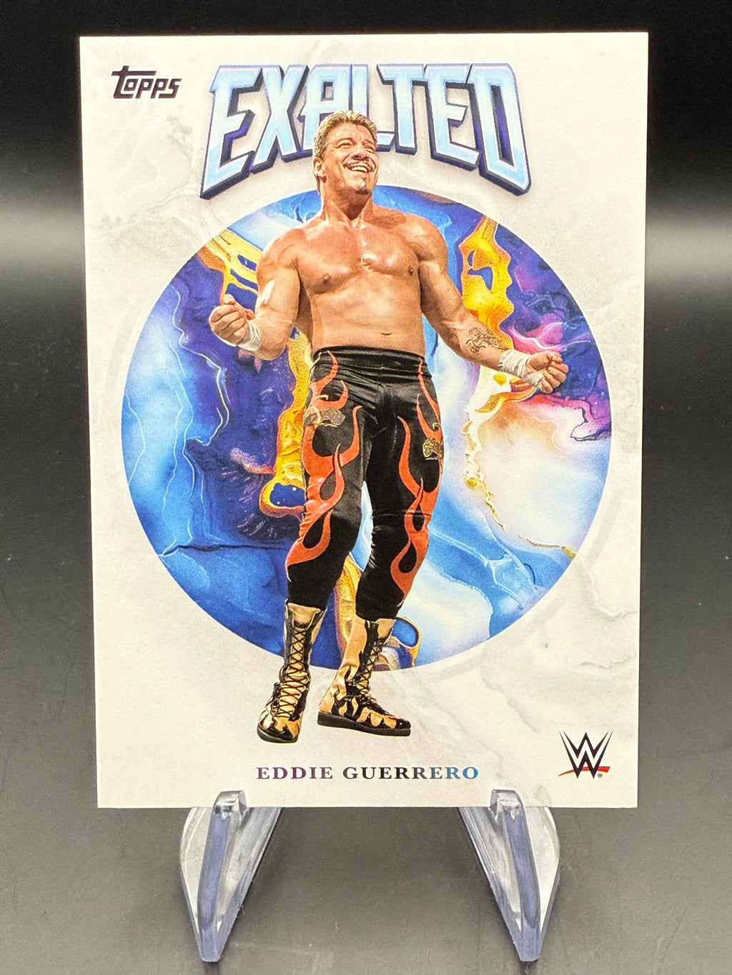 Eddie Guerrero 2025 WWE Topps Exalted Base Card
