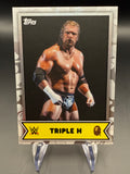 Triple H 2025 Topps WWE x BAPE White Camo