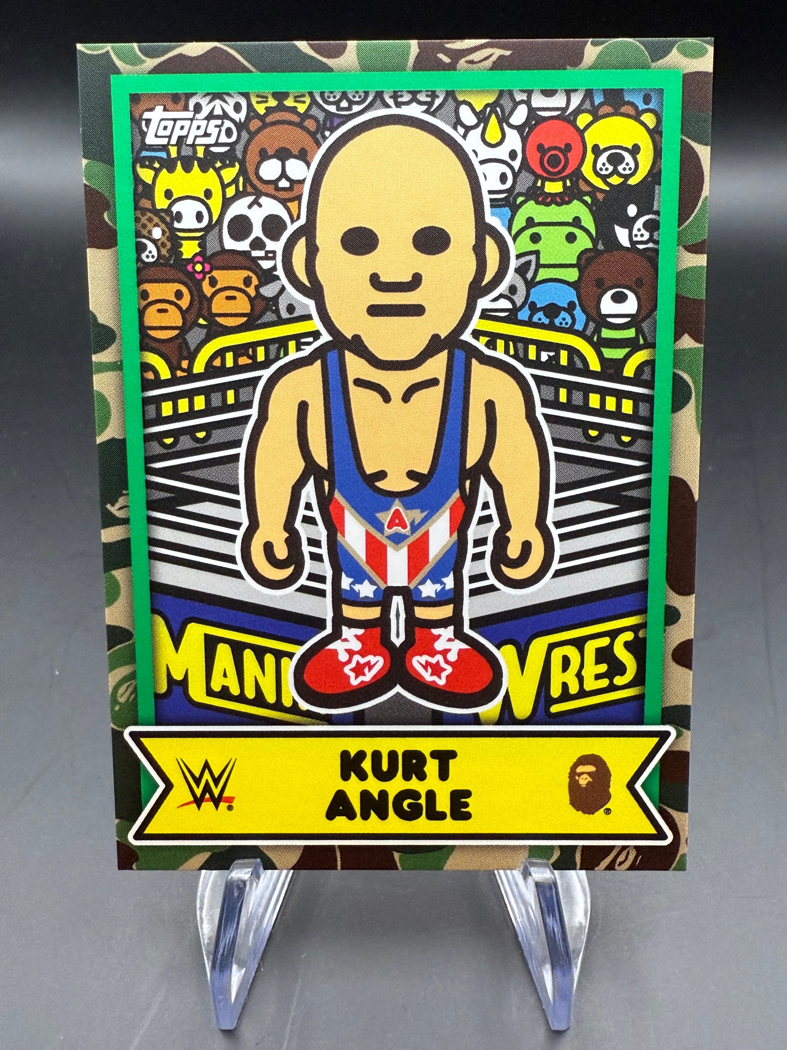 Kurt Angle 2025 Topps WWE x BAPE Baby Milo