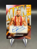 Bron Breakker 2025 WWE Topps Chrome Main Event Red Refractor Autograph /5