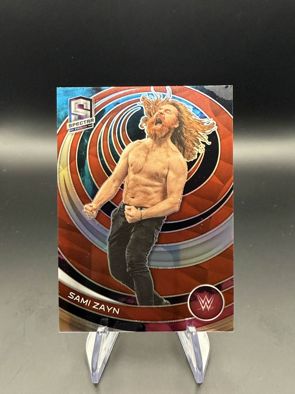 Sami Zayn 2023 WWE Panini Chronicles Nebula 1/1