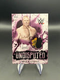 Brock Lesnar 2018 WWE Topps Undisputed Relics Purple /5