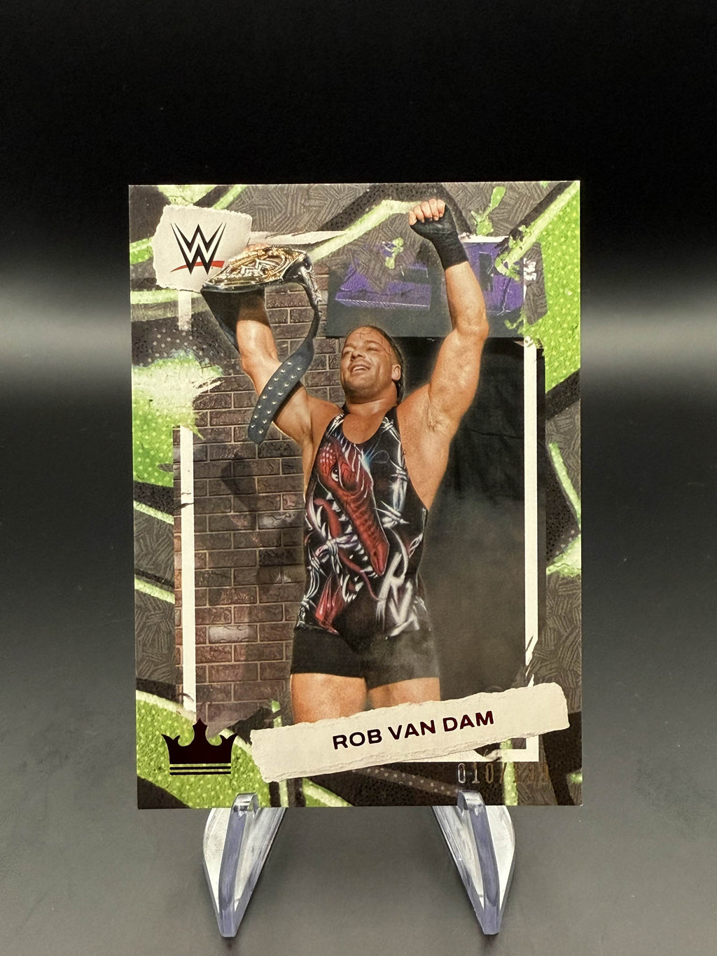 Rob Van Dam 2023 WWE Panini Chronicles Ring Royalty /199
