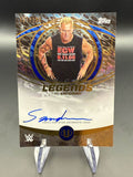 The Sandman 2025 WWE Topps Universe Blue Pulse Legends Autograph /199
