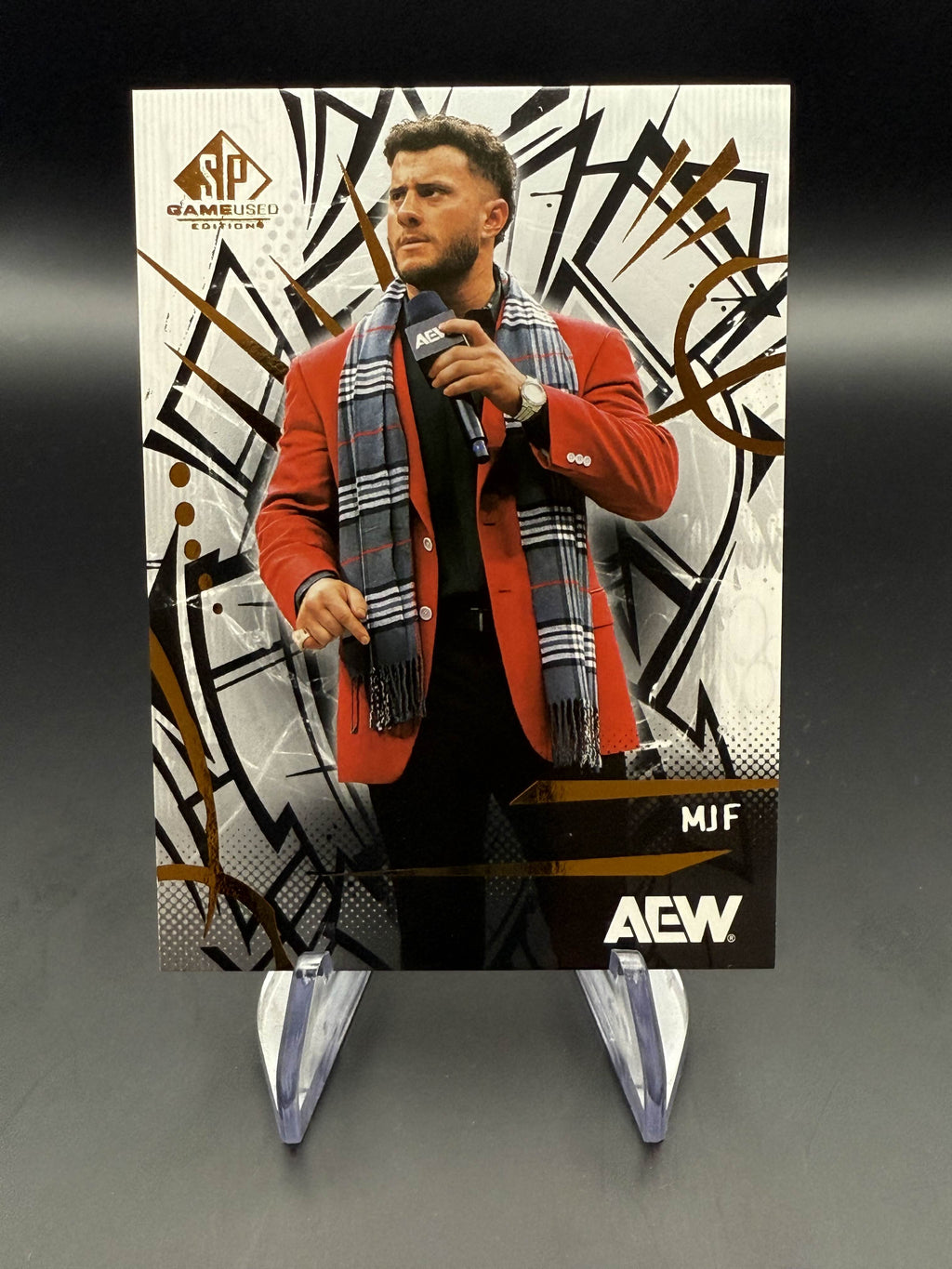MJF 2025 AEW Upper Deck SP Game Used Base Card