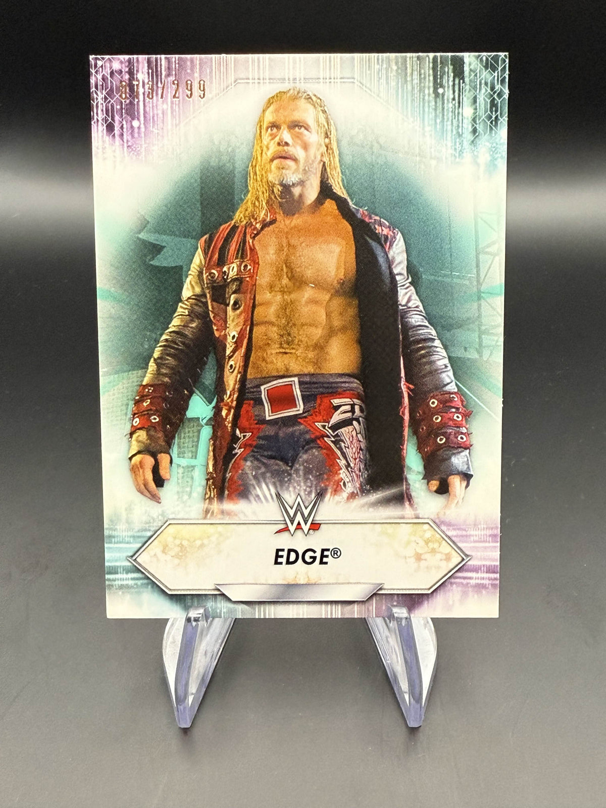 Edge 2021 WWE Topps Aqua /299