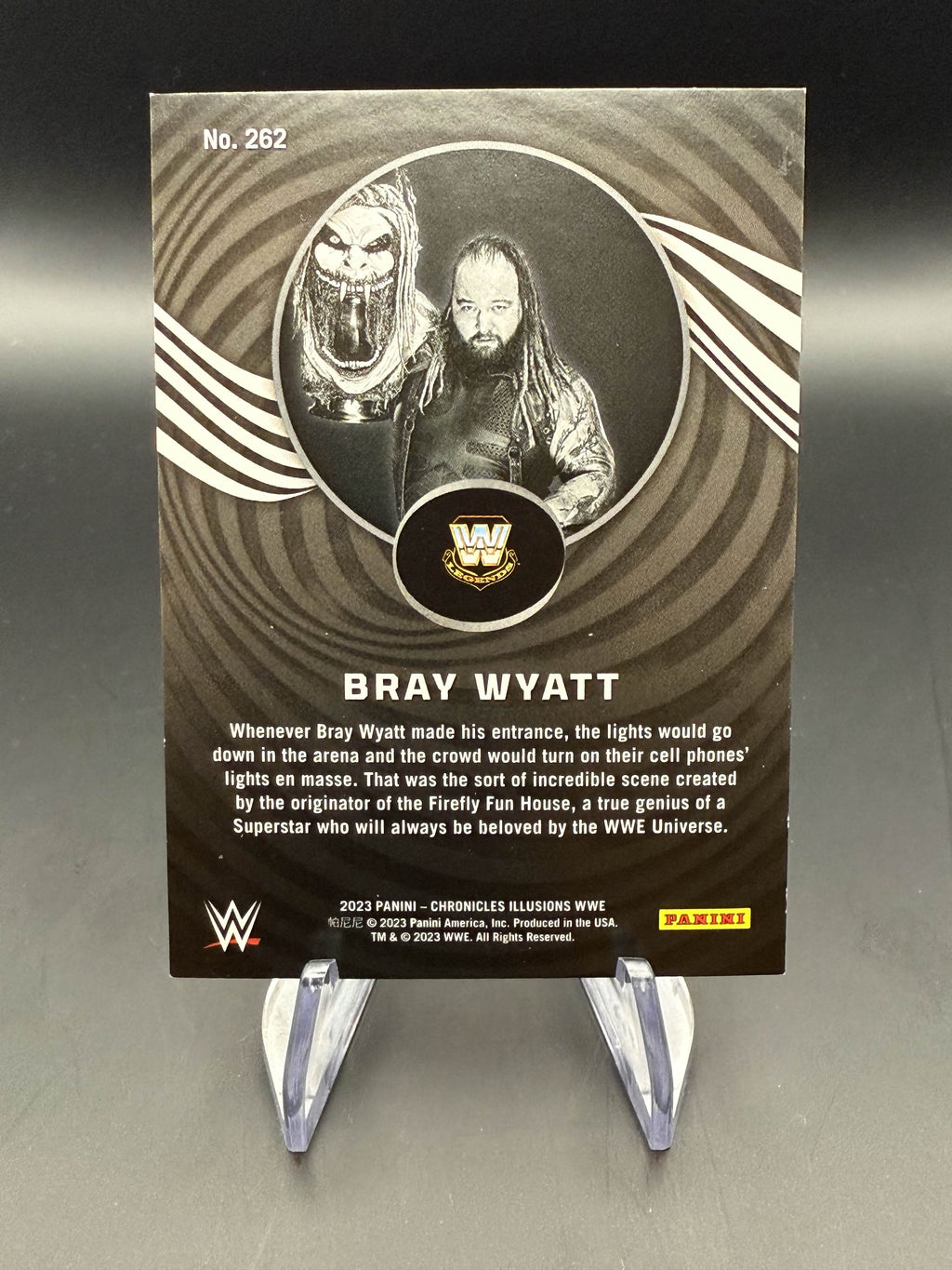 Bray Wyatt 2023 WWE Panini Chronicles Illusions /49