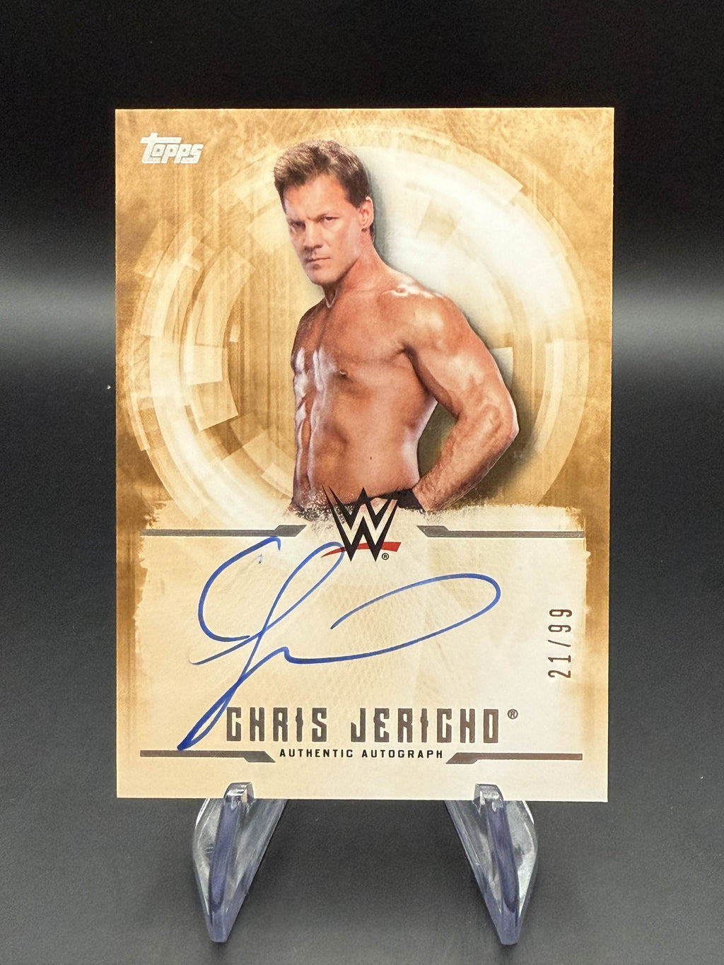 Chris Jericho 2017 WWE Topps Undisputed Autographs /99