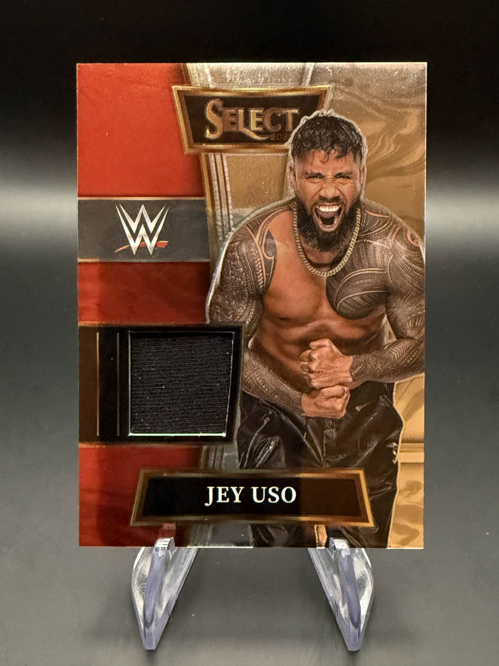 Jey Uso 2022 WWE Panini Select Selective Swatches