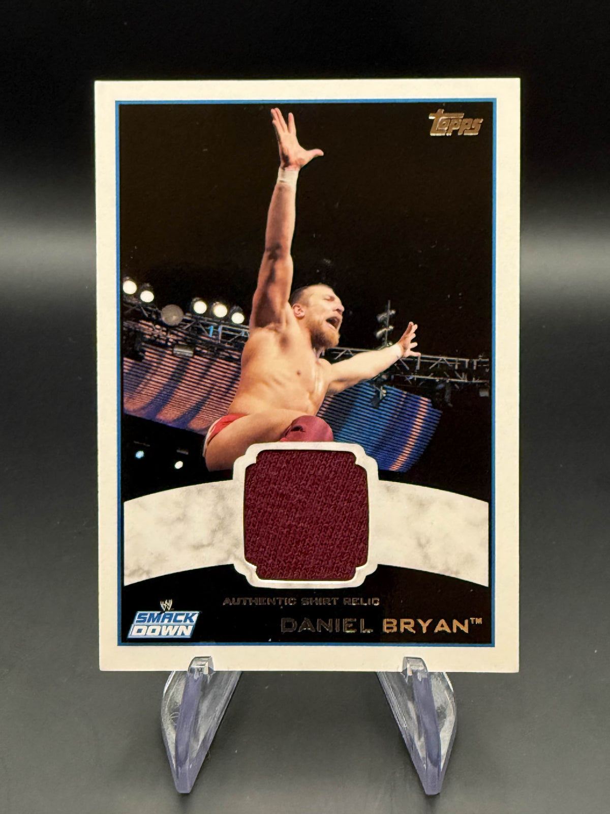 Daniel Bryan 2012 WWE Topps Authentic Shirt Relic