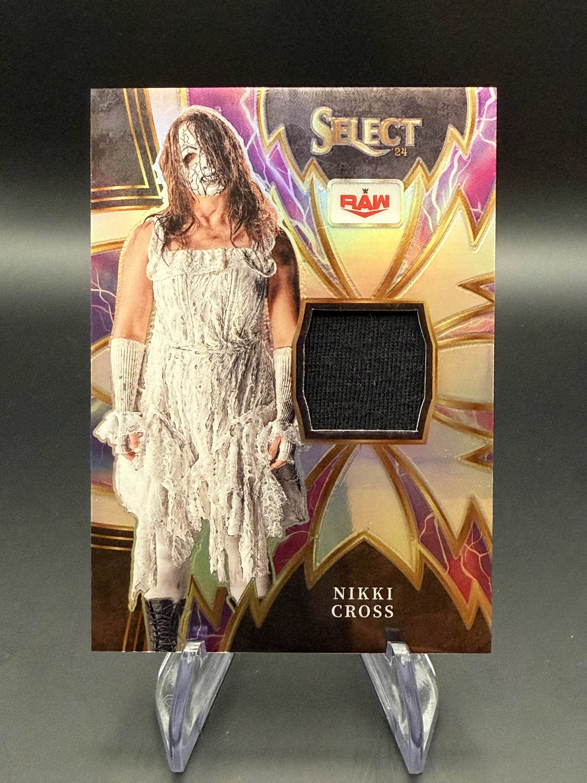 Nikki Cross 2024 WWE Panini Select Sparks Patch