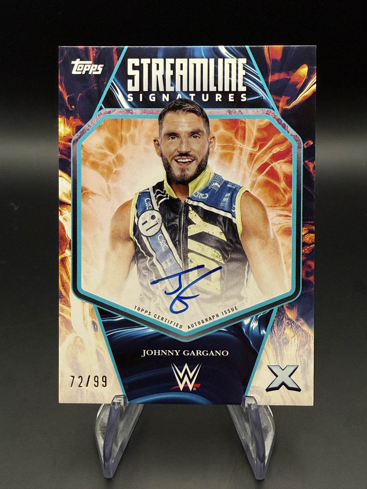Johnny Gargano 2025 WWE Topps Exalted Streamline Signature Autograph /99