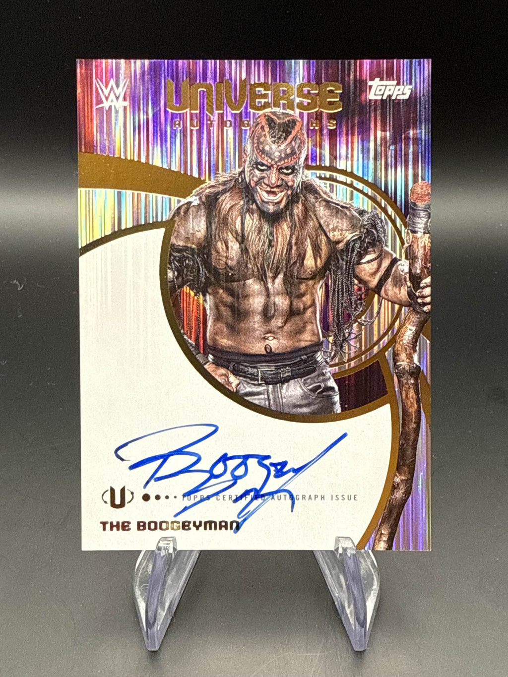 The Boogeyman 2025 WWE Topps Universe Autograph