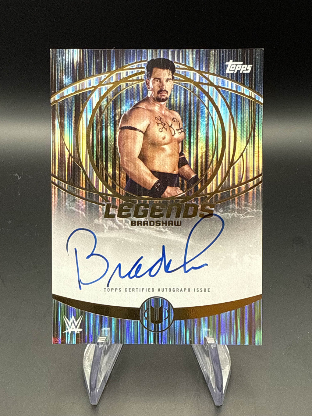 Bradshaw "JBL" 2025 WWE Topps Universe Legends Autograph
