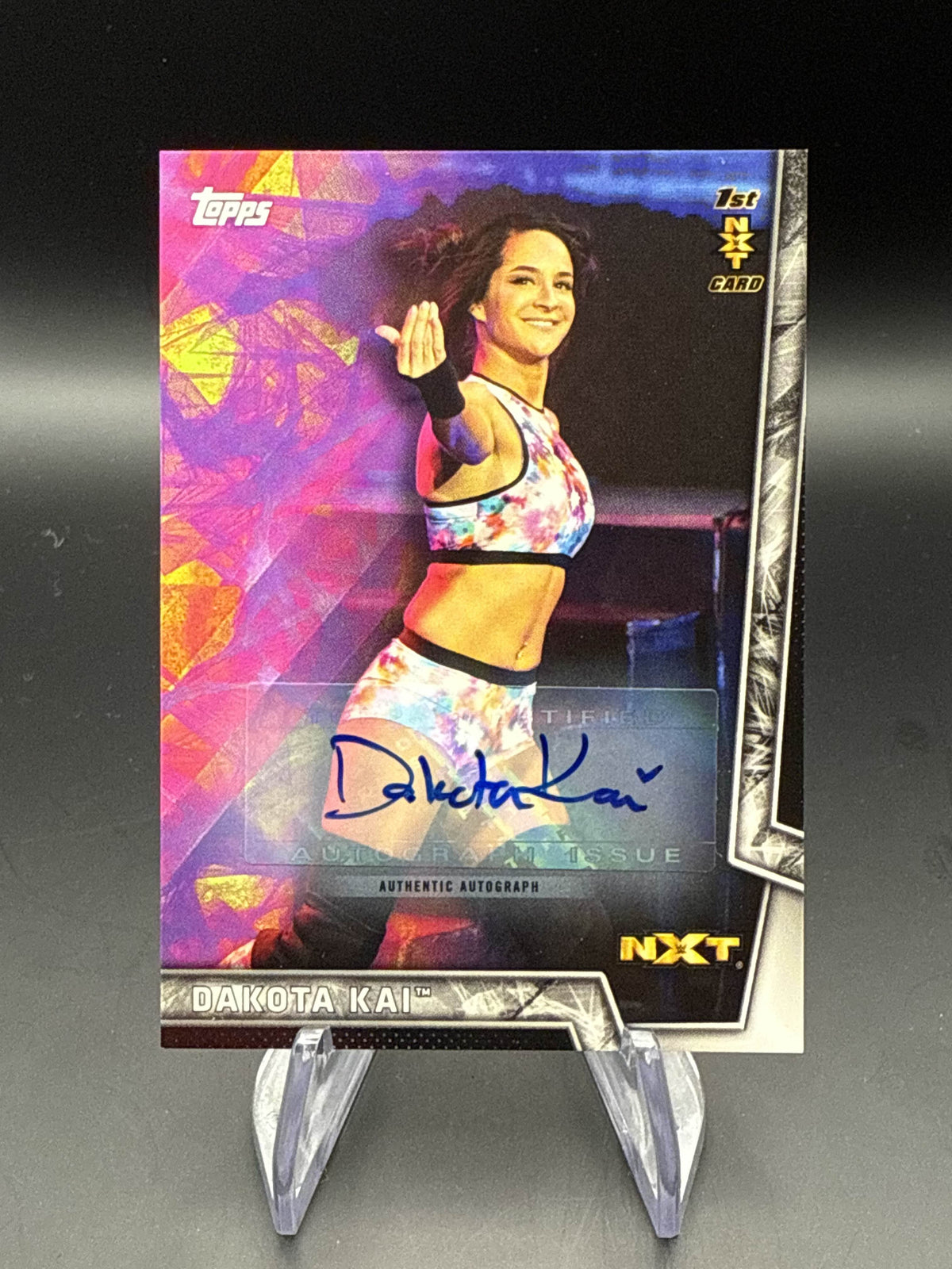 Dakota Kai 2018 WWE Topps Women's Division Rookie Card Autograph /199