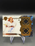Becky Lynch 2025 WWE Topps Royalty Regalia Relic Signature Patch Autograph /99