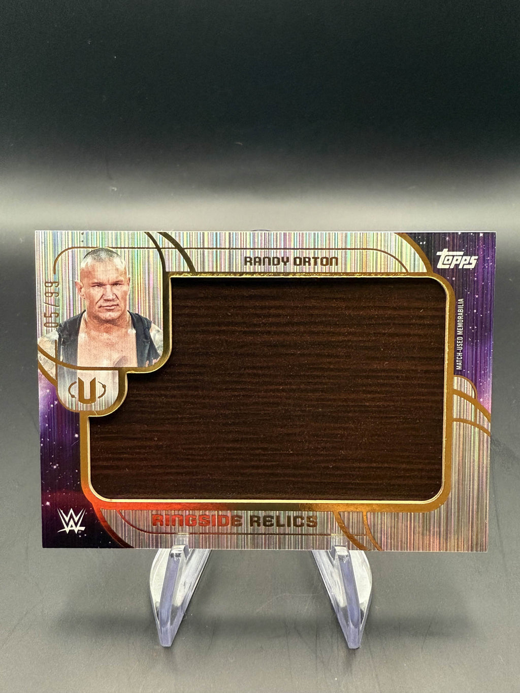 Randy Orton 2025 WWE Topps Universe Ringside Relics /99