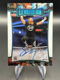 Sami Zayn 2025 WWE Topps Exalted Elevated Ink Aqua Autograph /99