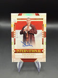 Gunther 2024 WWE Panini National Treasures International Treasures Signature Holo Gold Autograph 1/10